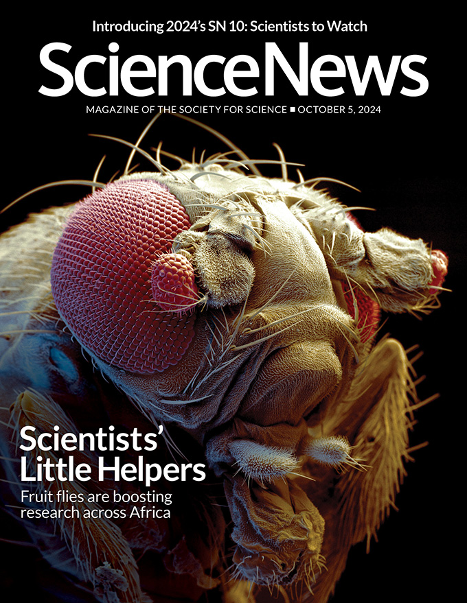 Couverture du 5 octobre 2024 de Science News