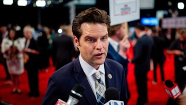 Matt Gaetz aurait payé plus de 10 000 $ à deux femmes pour du sexe et d'autres choses, a déclaré le comité d'éthique de la Chambre