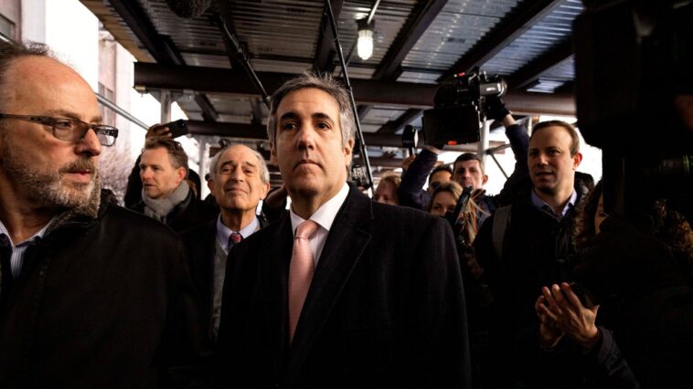 Michael Cohen, le témoin vedette de l'accusation, demande le classement de l'affaire pénale contre Trump