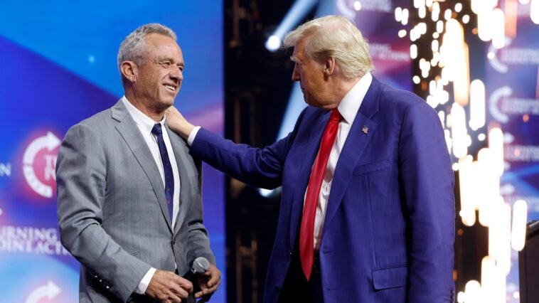 Trump dit que RFK Jr. peut faire « à peu près ce qu’il veut » en matière de santé publique au cours d’un deuxième mandat