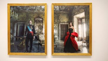 Les spectaculaires portraits du roi et de la reine d'Espagne d'Annie Leibovitz sont officiellement exposés