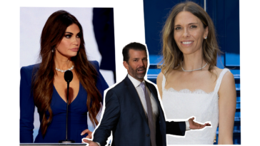 Donald Trump Jr. sort avec Bettina Anderson et Kimberly Guilfoyle se rend en Grèce