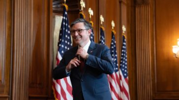 Mike Johnson remporte son rôle de président de la Chambre en un seul vote – après que Trump ait téléphoné aux opposants