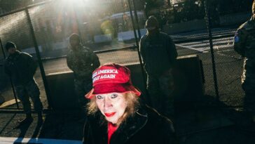 L'investiture de Donald Trump en 2025 au cœur froid d'une nation