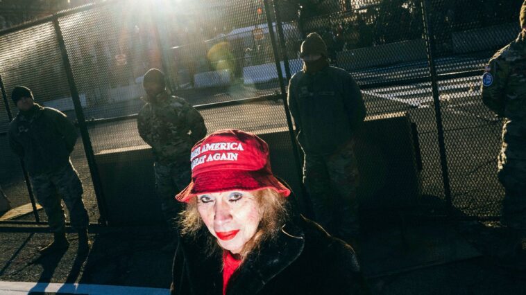 L'investiture de Donald Trump en 2025 au cœur froid d'une nation