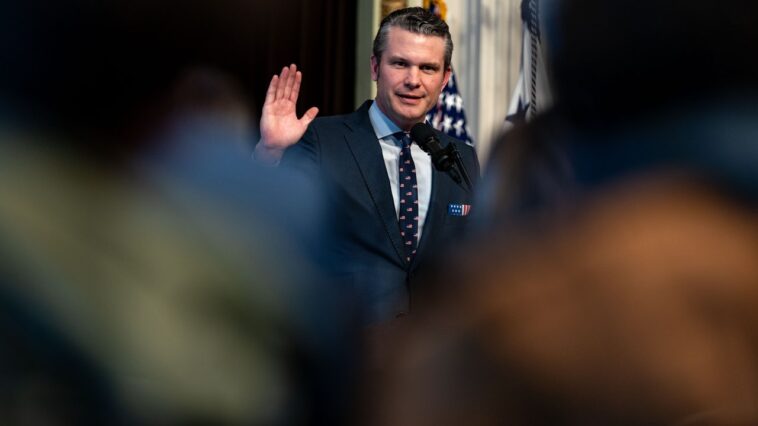 Pete Hegseth, le choix de Trump pour le secrétaire à la Défense, remporte la confirmation du Sénat dans le vote à Tie-Breaking Pete Hegseth, le choix de Trump pour le secrétaire à la Défense, remporte la confirmation du Sénat dans le vote à Tie-Breaking