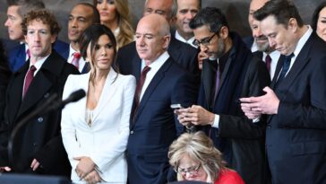 Donald Trump affiche son influence dans le monde de la technologie lors de son inauguration