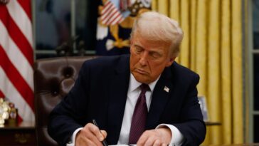 Donald Trump inonde la zone d'immigration