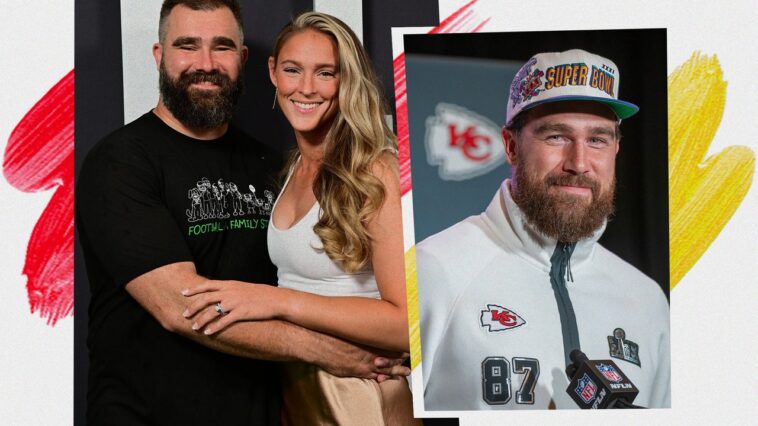 Kylie et Jason Kelce révèlent comment ils soutiendront Travis Kelce pendant le Super Bowl 2025 tout en étant enraciné pour les Eagles
