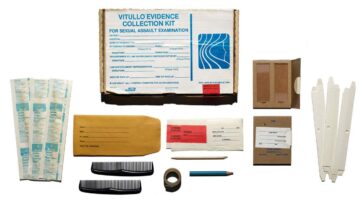2021.0107.01; Evidence collection kit, sexual assault.