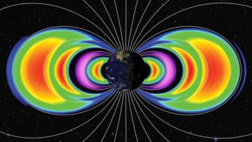 La Terre avait de nouvelles bagues de rayonnement temporaire l'année dernière