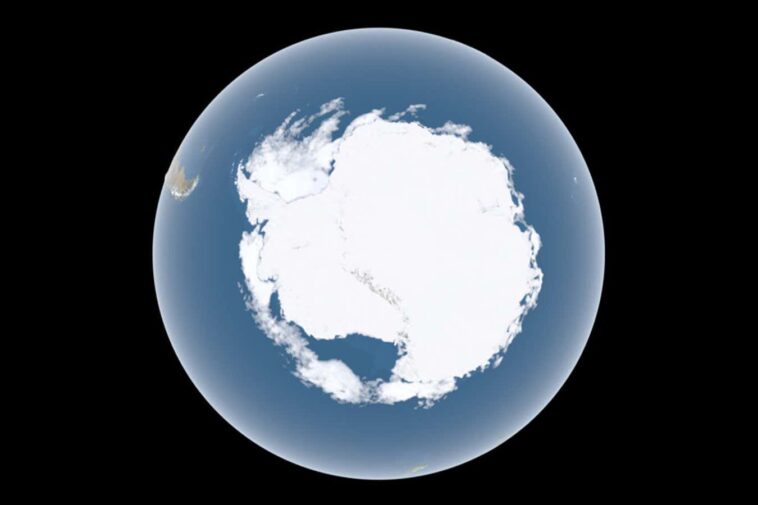 Antarctic daily sea ice Jan 1st 2024