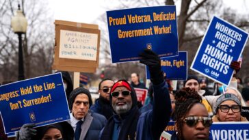 La résistance fédérale sur la main-d'œuvre à Donald Trump est là