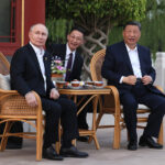 President of Russia Vladimir Putin and General Secretary of the Chinese Communist Party Xi Jinping having tea at an informal setting at the garden of Zhongnanhai in Beijing. / cc kremlin.ru, modified, https://en.m.wikipedia.org/wiki/File:Vladimir_Putin_and_Xi_Jinping_having_tea_at_the_garden_of_Zhongnanhai_%282024-05-16%29_2.jpg