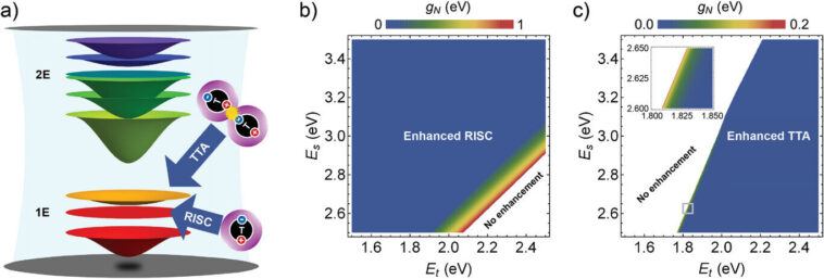 Les états hybrides de lumière et de matière peuvent améliorer considérablement la luminosité OLED Les états hybrides de lumière et de matière peuvent améliorer considérablement la luminosité OLED