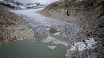 Les glaciers du monde ont diminué plus de 5% depuis 2000