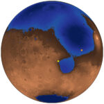 Les plages anciennes témoignent de l'océan d'illum Les plages anciennes témoignent de l'océan d'illum