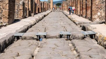 Les rues de Pompéi montrent comment la ville s'est adaptée à la domination romaine