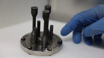 Métal fabriqué dans des terres spatiales sur Terre