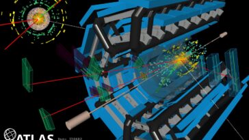 Trio rare de bosons faibles observés dans le grand collisionneur de hadrons