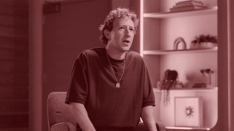 Zuck autour et découvrez: Mark Zuckerberg et Meta's Maga-Masculinity Crisis