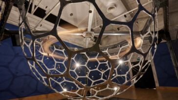 Ringdown by Conrad Shawcross - close up