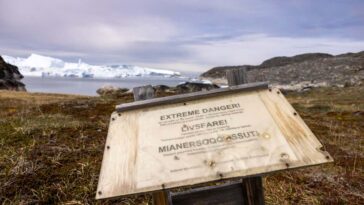 Le Groenland a gagné plus de 1600 km de nouveau littoral alors que les glaciers se retirent