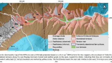 Les limites des bassins de drainage ont changé plus rapidement lors des épisodes précédents de changement climatique, suggèrent les géologues