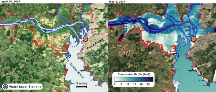 Les océanographes enquêtent sur les inondations catastrophiques du sud du Brésil
