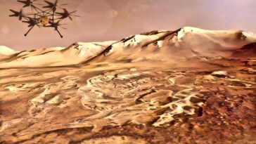 Nighthawk: une mission de chopper Mars proposée sur les glaciers et les canyons