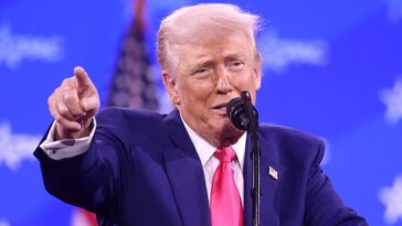 Où l'Américain calme? Le bombardement nocif de la présidence de Trump