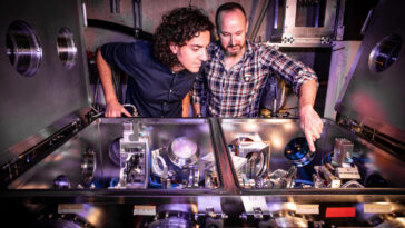 Poutre d'électrons d'enregistrement: cinq fois plus puissant que les prédécesseurs