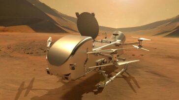 Rolling Boulders sur Titan pourrait menacer la mission de libellule de la NASA