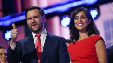 Usha Vance aime apparemment son nouveau rôle, Kennedy Center Boos et tout