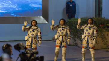 3 astronautes retournent sur terre après 6 mois sur la station spatiale chinoise