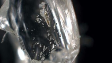 Diamond with inclusions