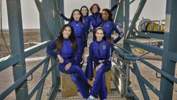 Blue Origin lance une équipe de célébrités entièrement féminine avec Katy Perry, Gayle King et Lauren Sanchez