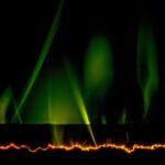 Hé, quels sont ces flashs verts incurvés au-dessus de mon semi-conducteur polymère?