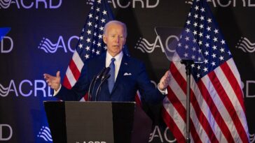 Joe Biden est en arrière