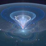 Qubit, abstract illustration.