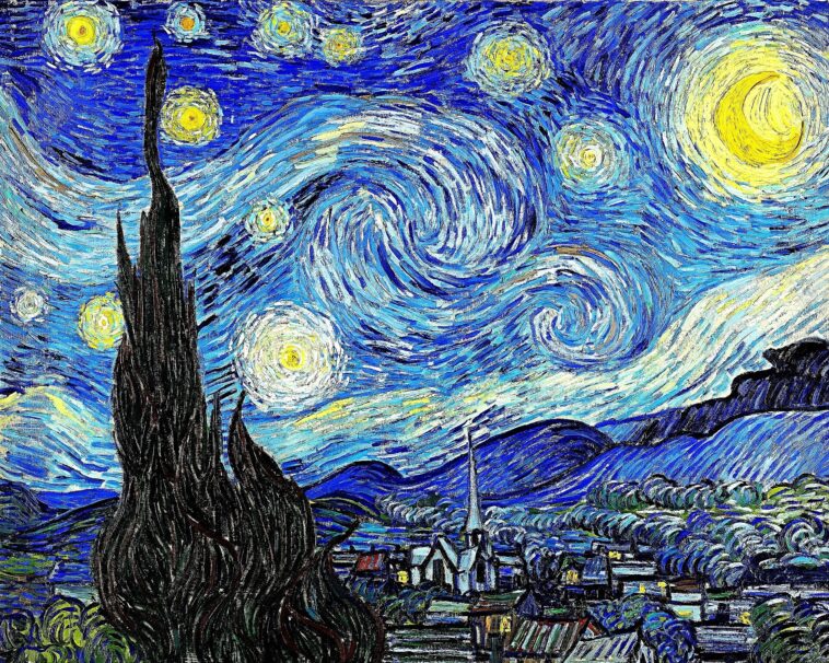 La `` The Starry Night '' de Vincent Van Gogh n'est pas un chef-d'œuvre en ce qui concerne la physique de flux, disent les chercheurs