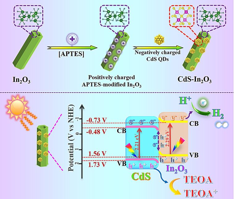 La construction de l'hétérojonction S-Scheme améliore l'évolution de l'hydrogène photocatalytique