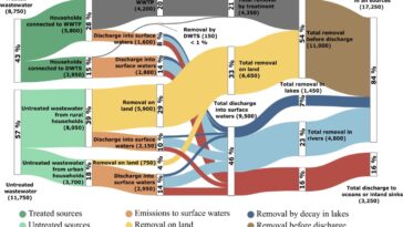 La pollution antibiotique dans les rivières suit une augmentation de 65% de la consommation humaine, montre l'étude