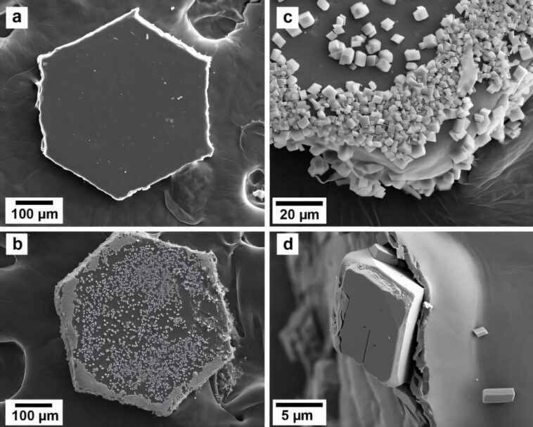 La pollution des microplastiques des paillettes peut perturber la biominéralisation marine