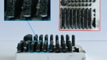 La qualité de l'impression 3D avec le régolithe lunaire varie en fonction de la matière première