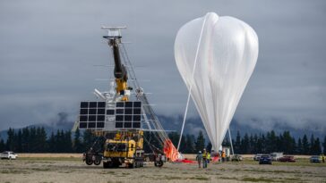 Le ballon de la NASA à Float, commence le voyage de l'hémisphère sud