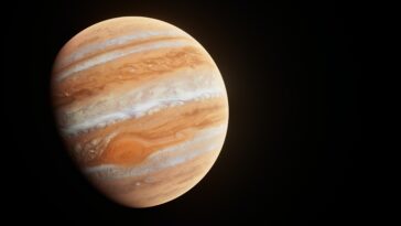 Le vent solaire comprime la magnétosphère de Jupiter, créant une région chaude couvrant la moitié de la circonférence de la planète