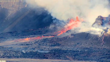 Le volcan Kilauea à Hawaï crache des fontaines de lave dans le dernier épisode d'éruption
