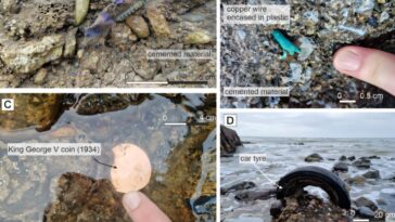 Les déchets industriels se transforment en rock dans seulement des décennies, la recherche révèle