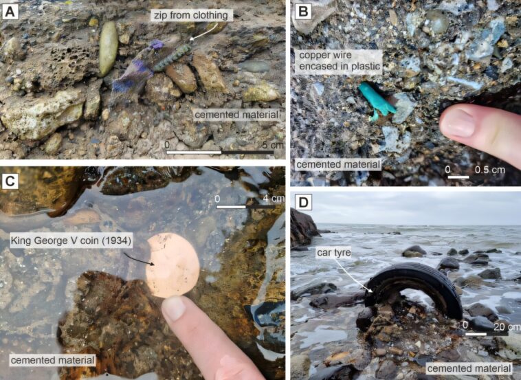 Les déchets industriels se transforment en rock dans seulement des décennies, la recherche révèle